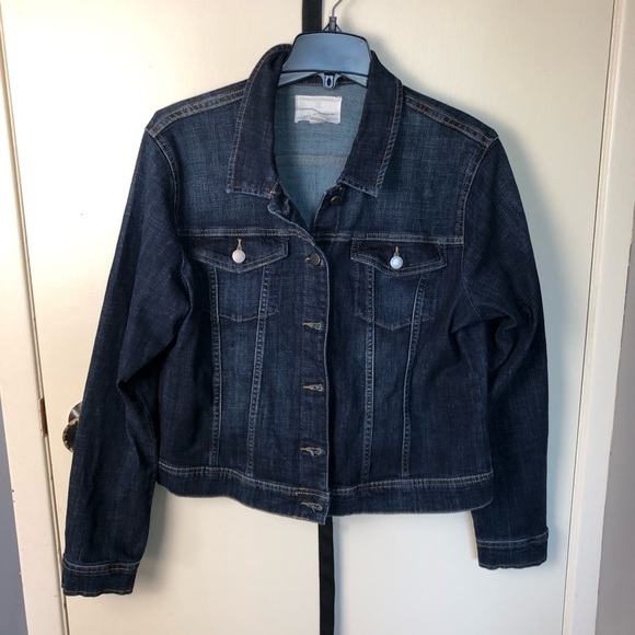 Caslon Demin jacket size L - Picture 1 of 6